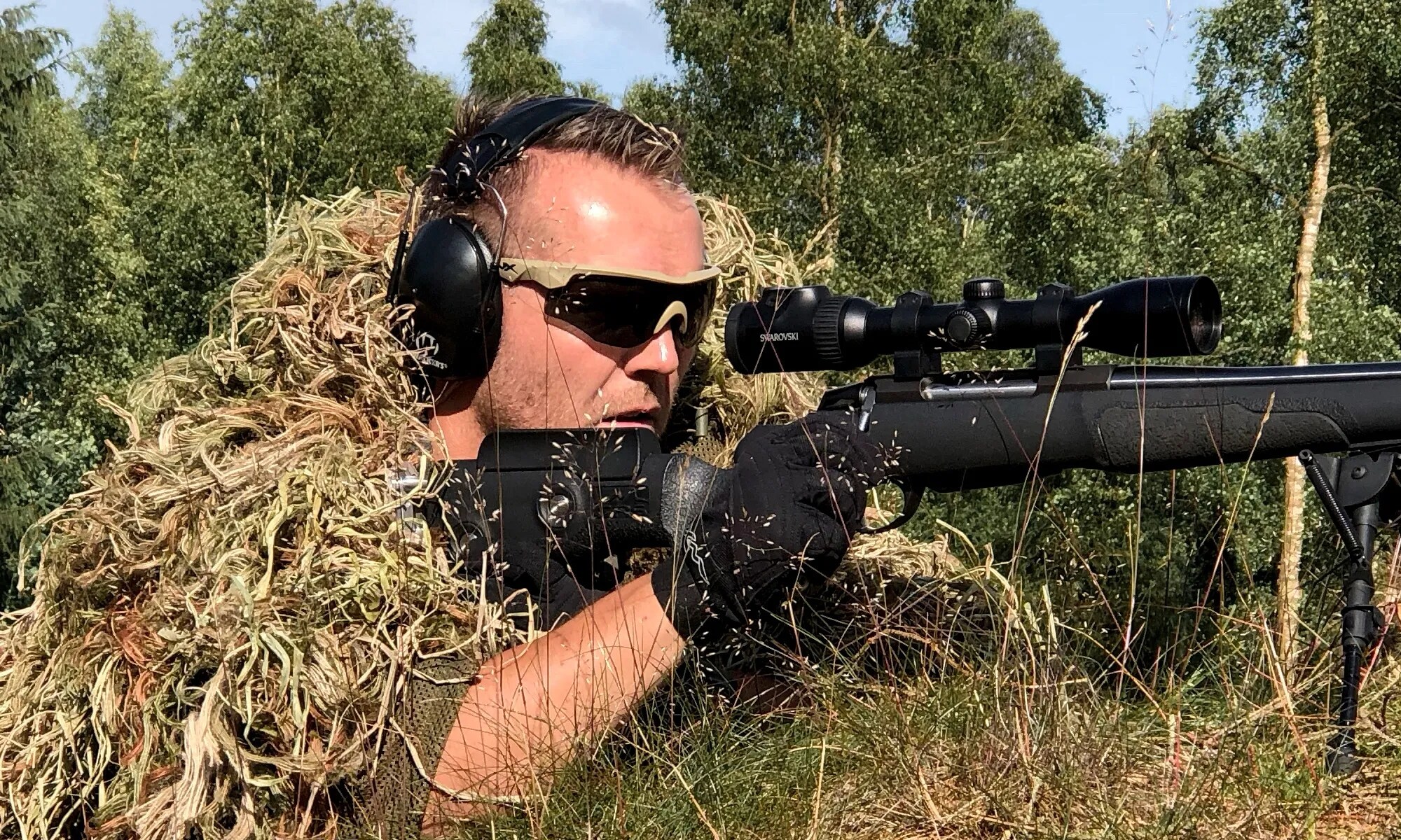 Okulary taktyczne Wiley X Rogue Comm Set 3in1 - Matte Tan