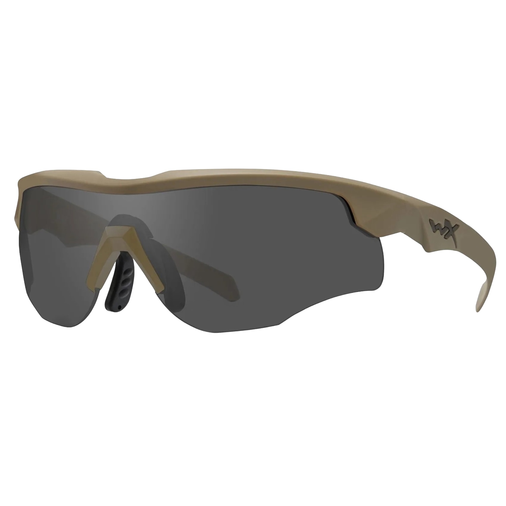 Okulary taktyczne Wiley X Rogue Comm Set 3in1 - Matte Tan