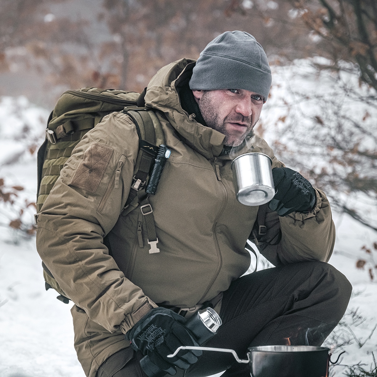 Kubek stalowy Mil-Tec 0,5 l