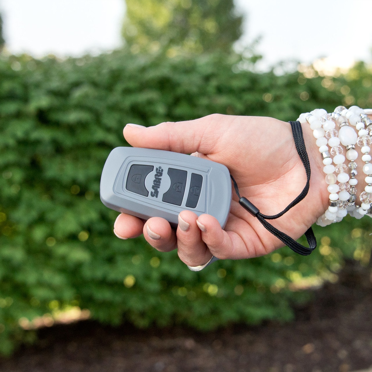 Paralizator Sabre Key Fob Gun - Grey