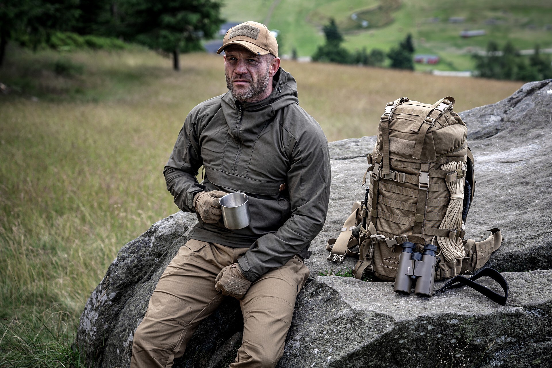 Plecak Wisport Raccoon 45 l Coyote