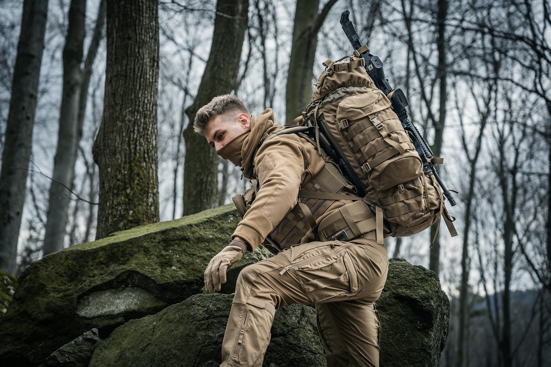 Рюкзак Wisport Raccoon 65 л Coyote