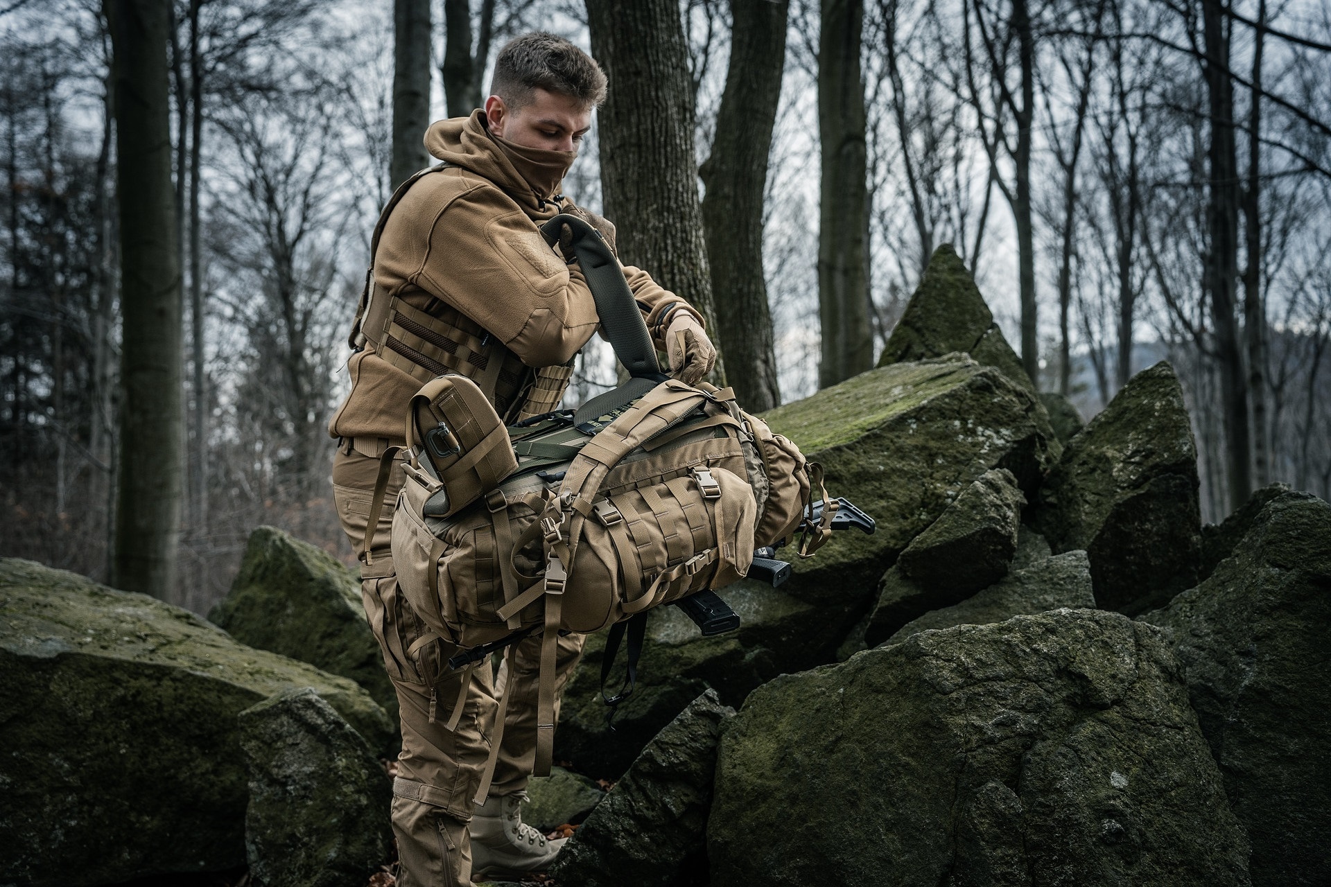 Рюкзак Wisport Raccoon 65 л Coyote