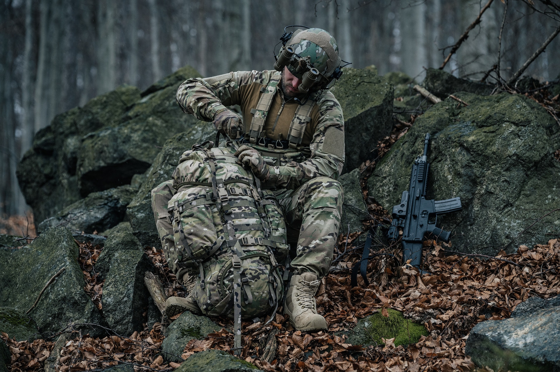 Рюкзак Wisport Reindeer 55 л - MultiCam