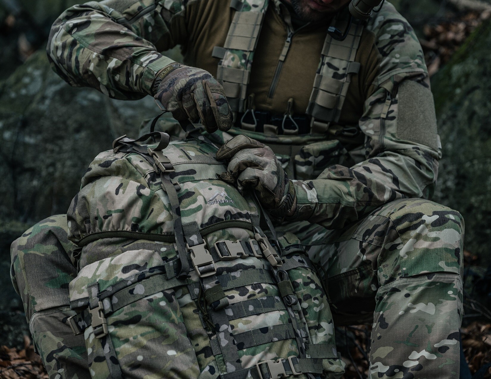 Plecak Wisport Reindeer 55 l Multicam Full Camo