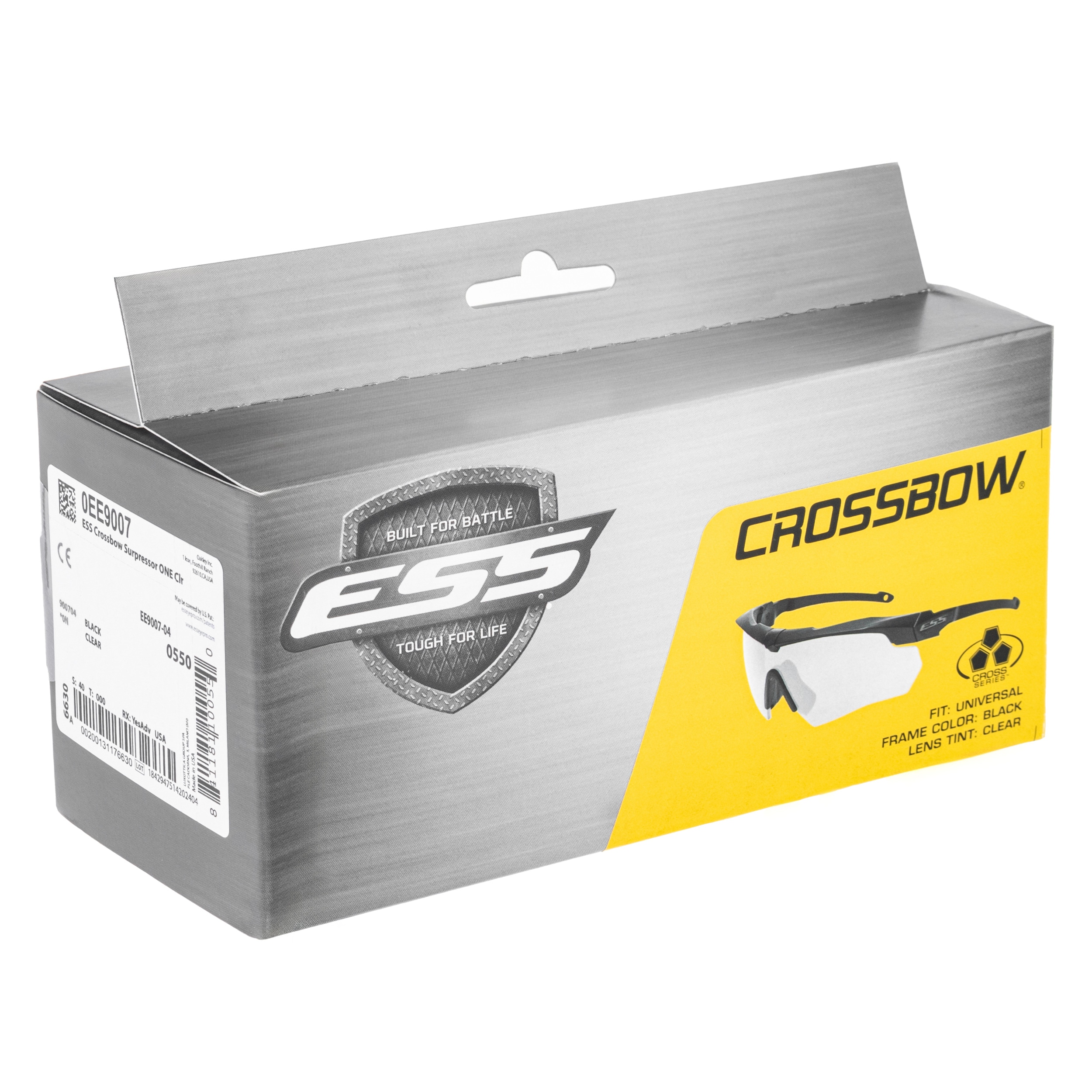Okulary taktyczne ESS Crossbow Suppressor One - Clear
