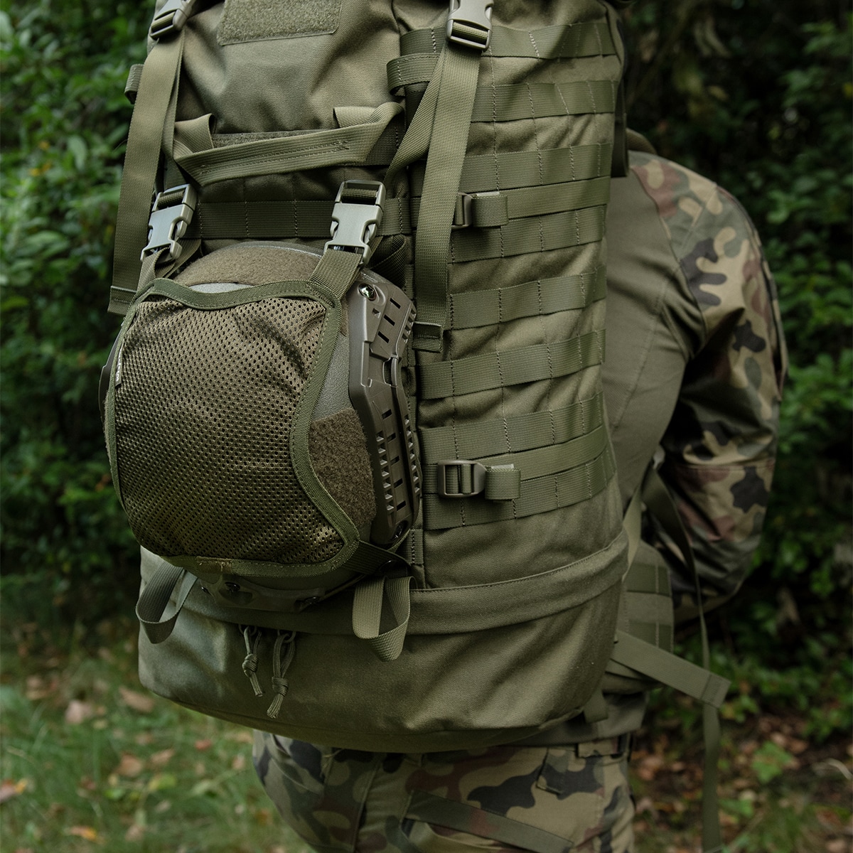 Noszak na hełm Wisport - Olive