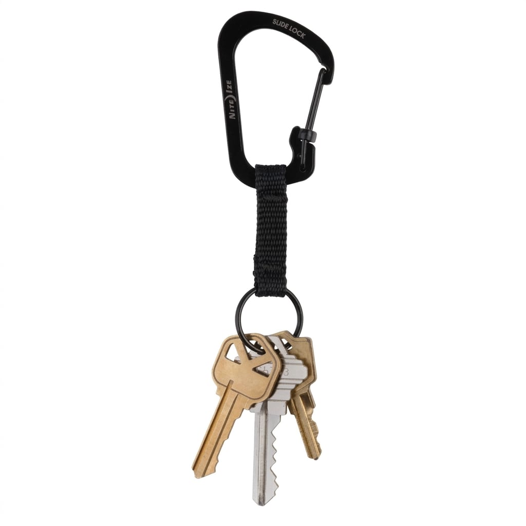 Nite Ize SlideLock Key Ring #3 Carabiner black