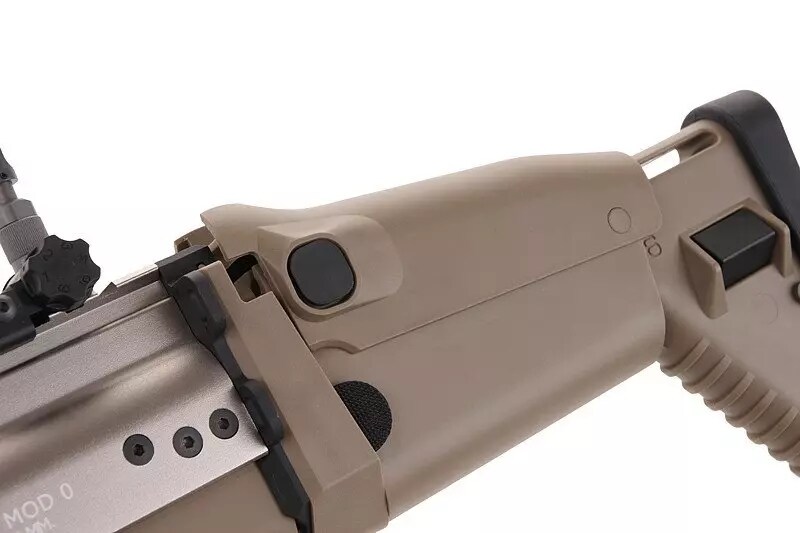 Karabinek szturmowy AEG WE MK17 MOD 0 CQC - Tan