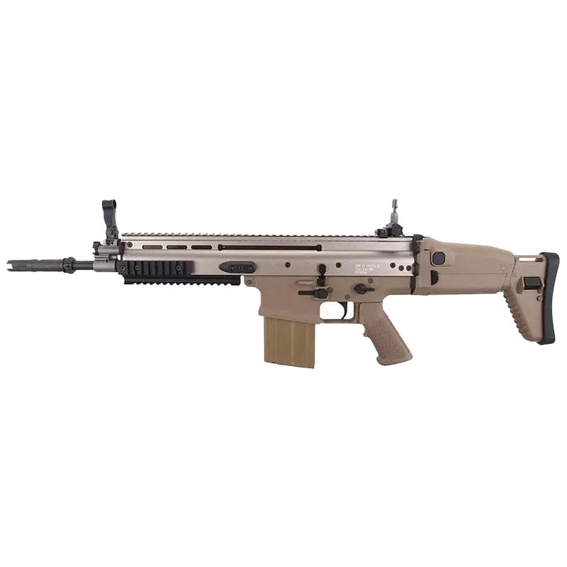 Karabinek szturmowy AEG WE MK17 MOD 0 CQC - Tan