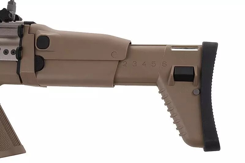 Karabinek szturmowy AEG WE MK17 MOD 0 CQC - Tan