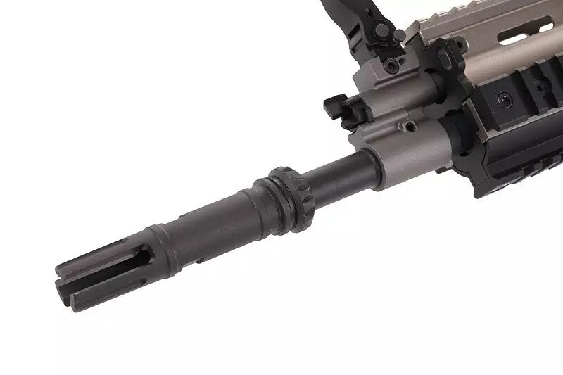 Karabinek szturmowy AEG WE MK17 MOD 0 CQC - Tan