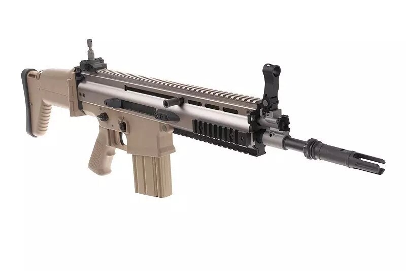 Karabinek szturmowy AEG WE MK17 MOD 0 CQC - Tan