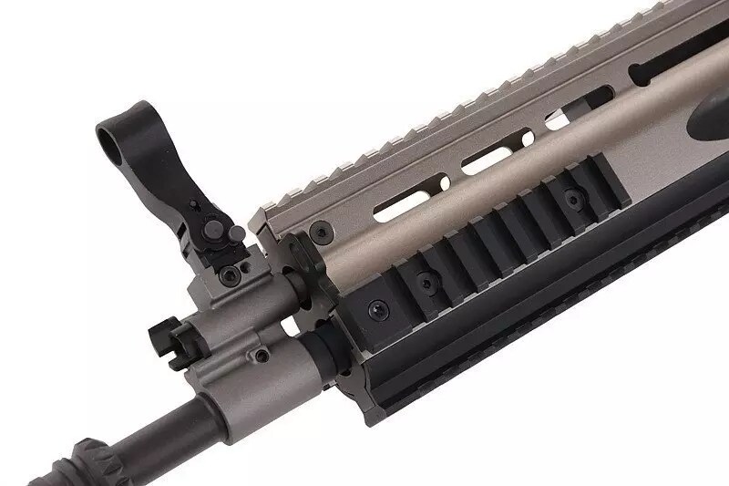 Karabinek szturmowy AEG WE MK17 MOD 0 CQC - Tan