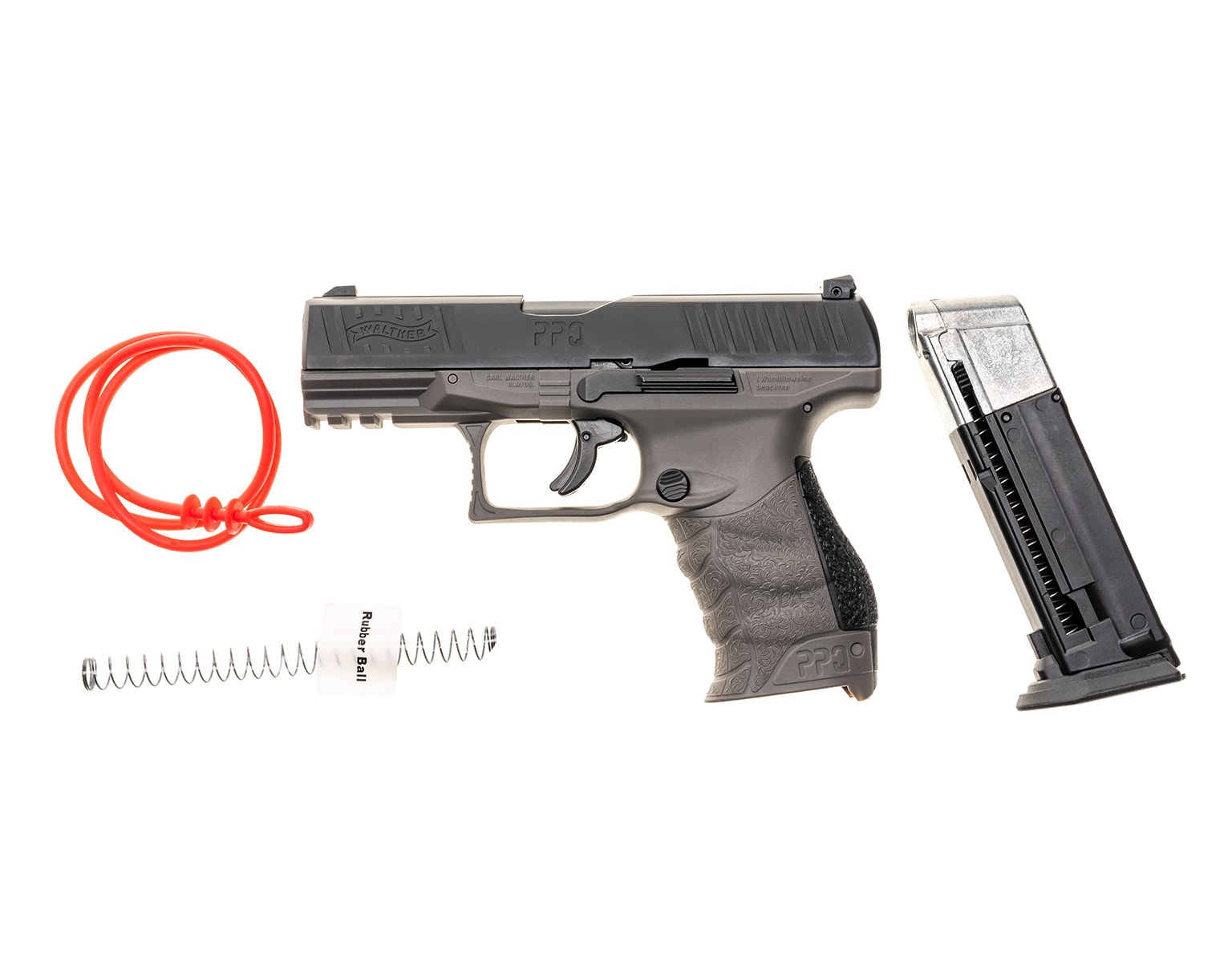 Пістолет RAM Combat Walther PPQ M2 T4E CO2 - Tungsten Gray