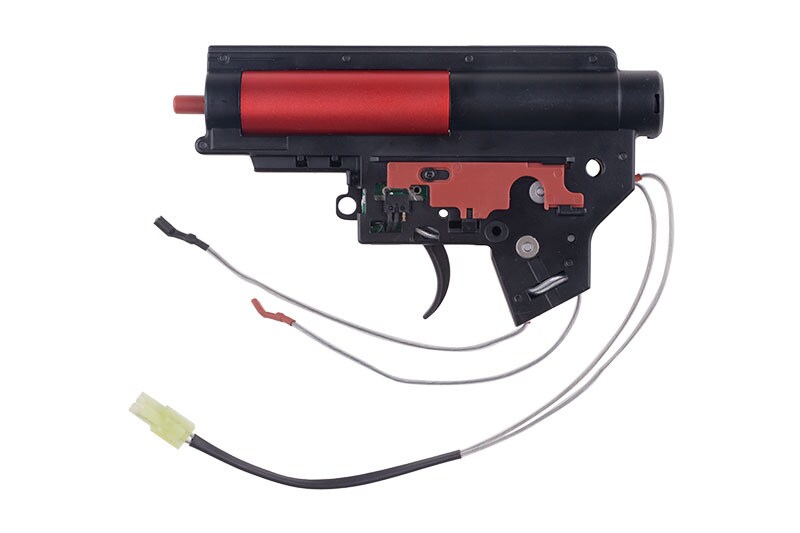 Wzmocniony gearbox V2 ze stykiem elektronicznym Specna Arms do replik M4/M16 - tył 