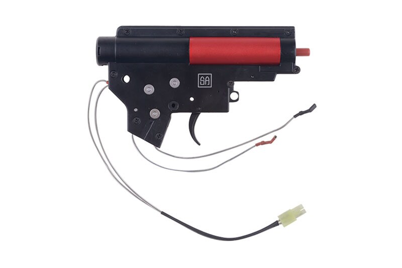 Wzmocniony gearbox V2 ze stykiem elektronicznym Specna Arms do replik M4/M16 - tył 