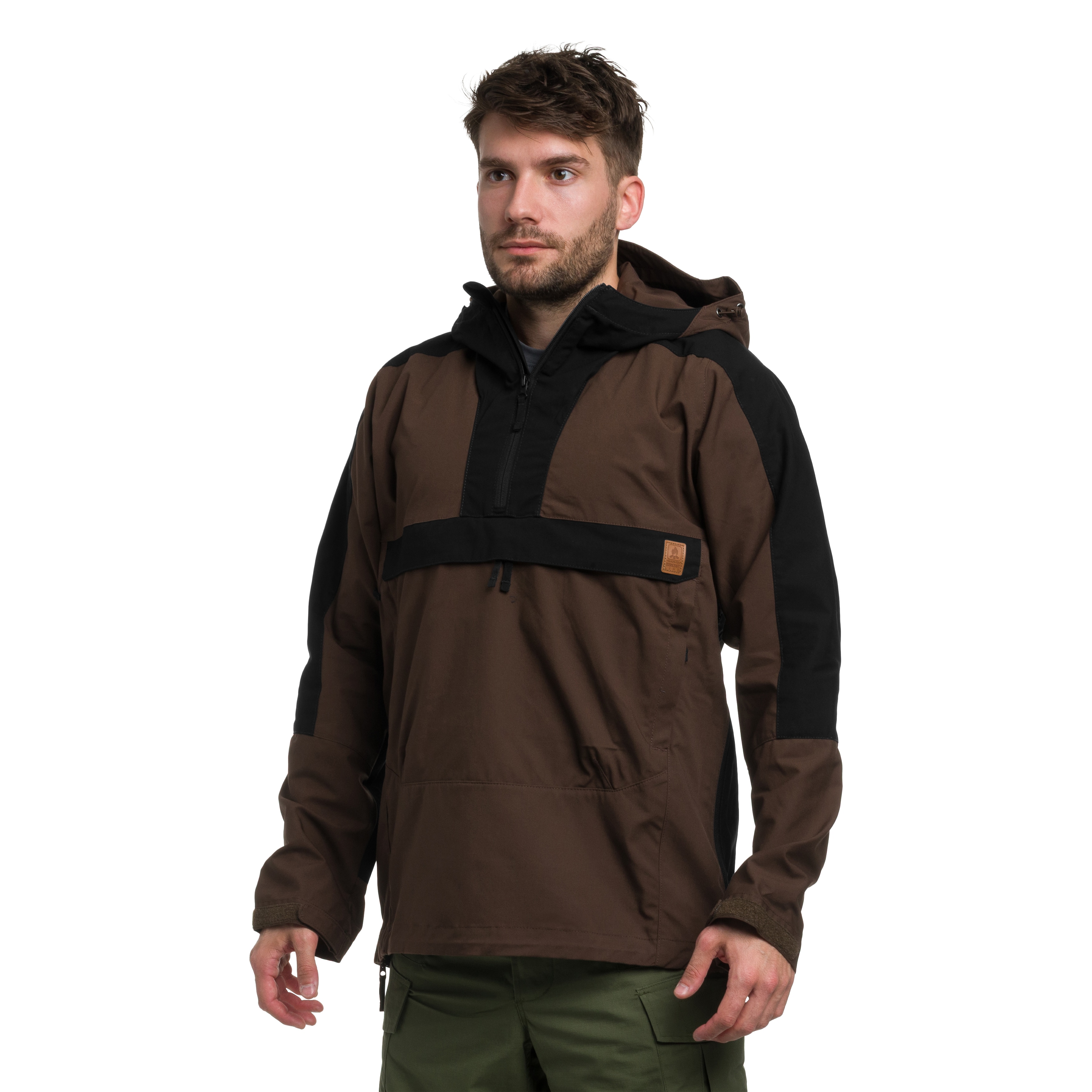 Kurtka Helikon-Tex Woodsman Anorak - Earth Brown/Black