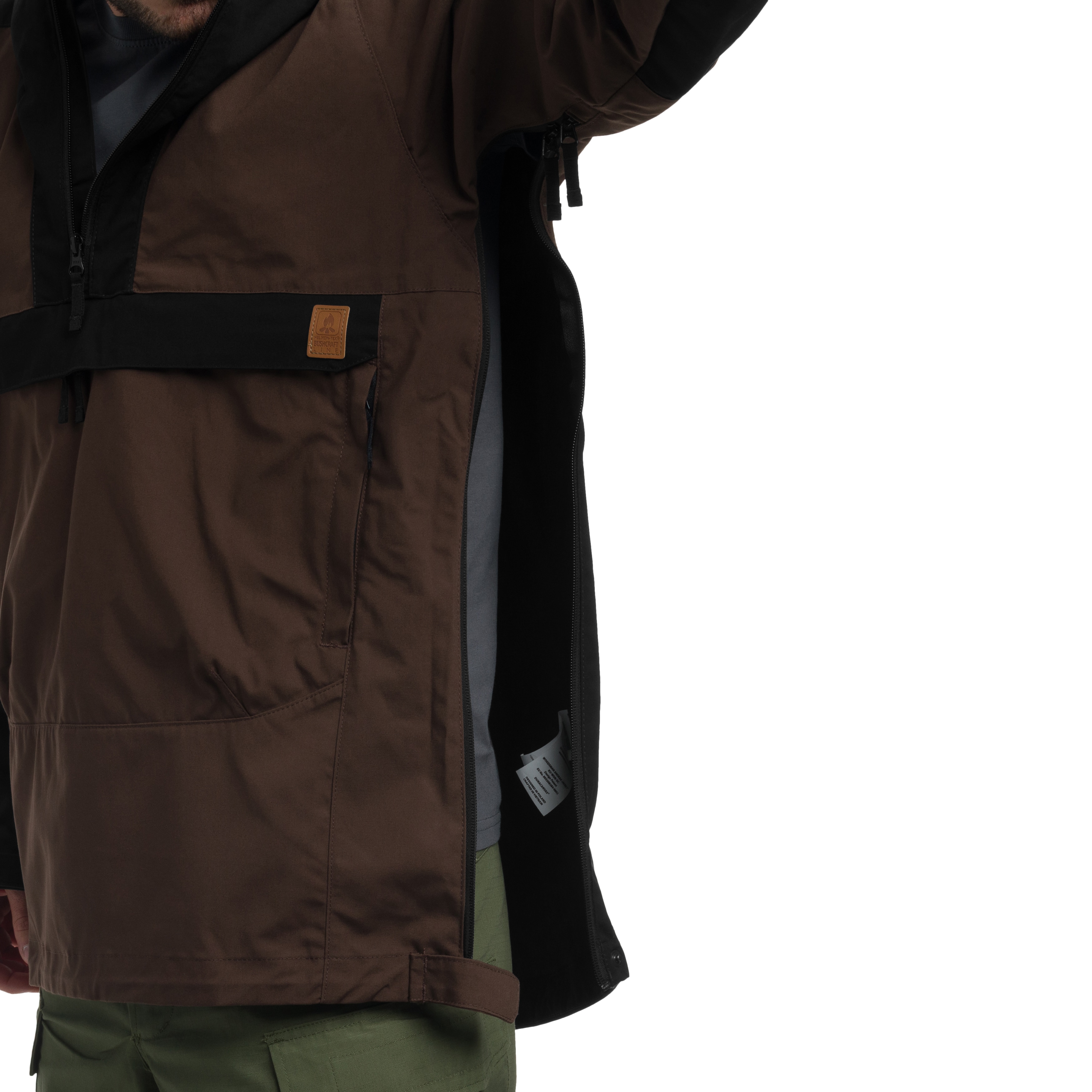 Kurtka Helikon-Tex Woodsman Anorak - Earth Brown/Black