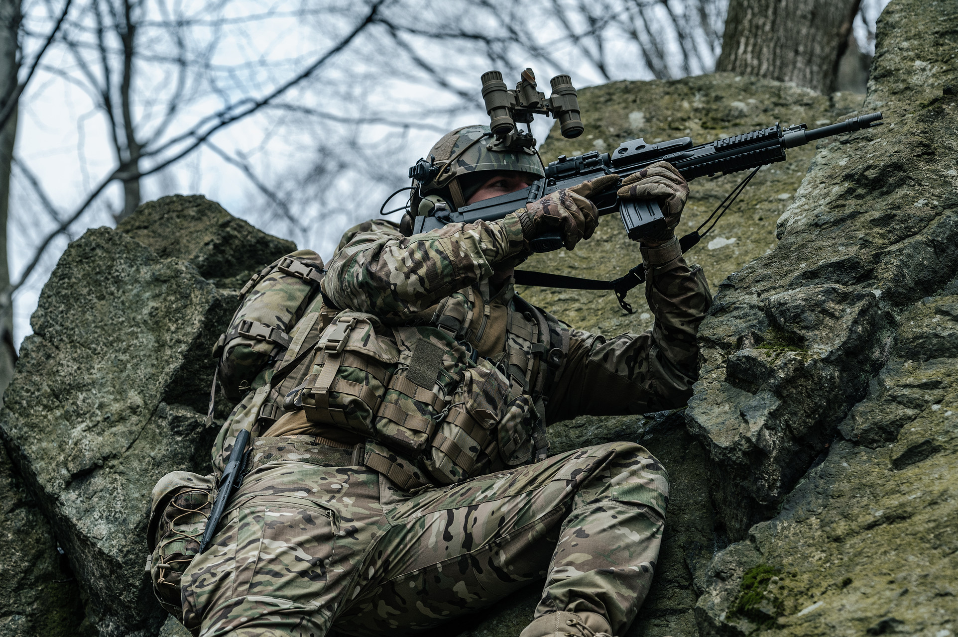 Kamizelka taktyczna Helikon-Tex Guardian Chest Rig - MultiCam