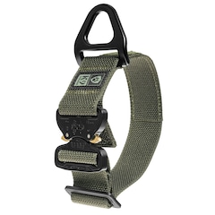Obroża taktyczna dla psa K9 Thorn Cobra Alpha olive - duży pies