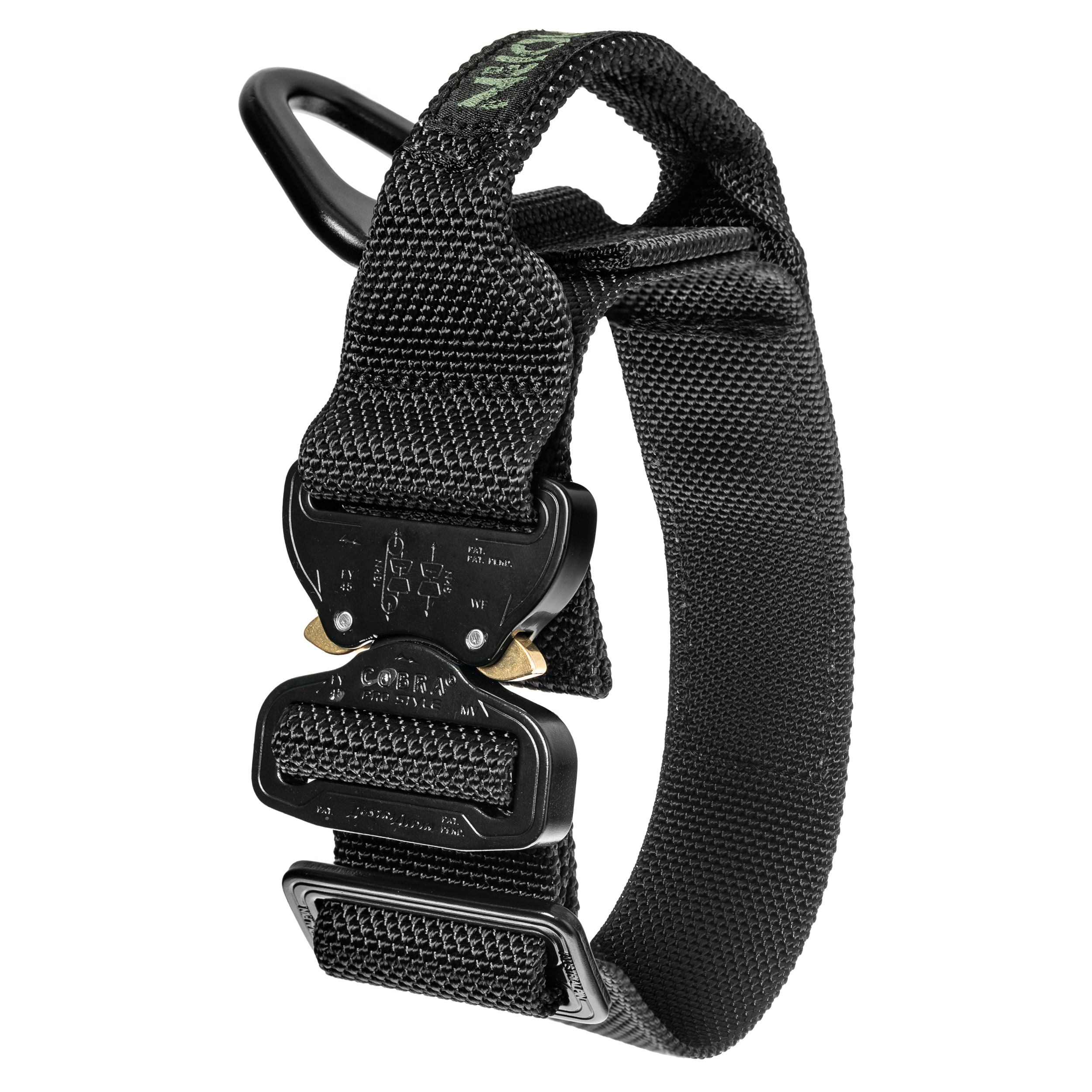 Тактичний нашийник для собак K9 Thorn Cobra Bravo чорний - велика собака