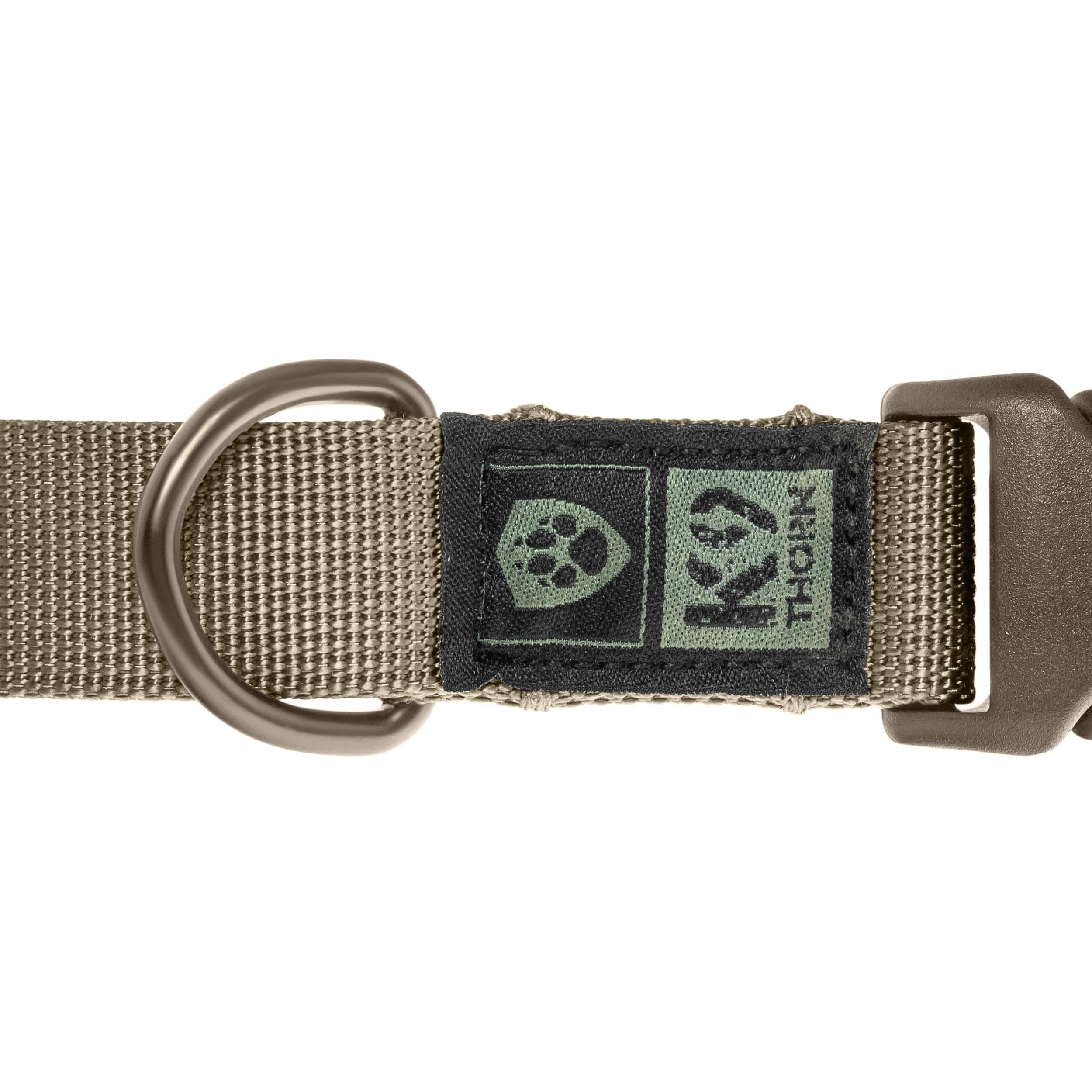 K9 Thorn Dog Collar 25 mm Olive - large dog