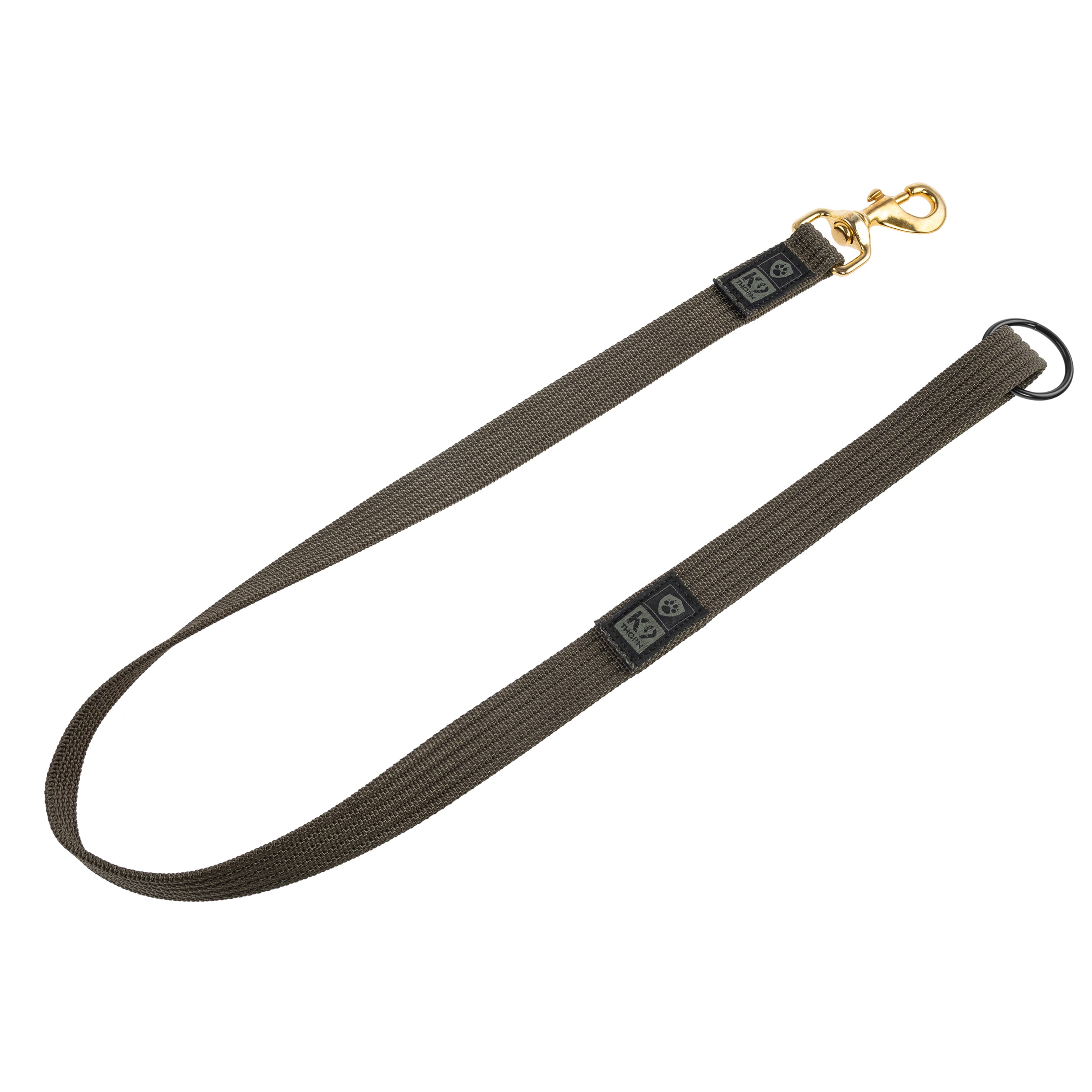 Smycz K9 Thorn z D-ringiem Olive - 200 cm