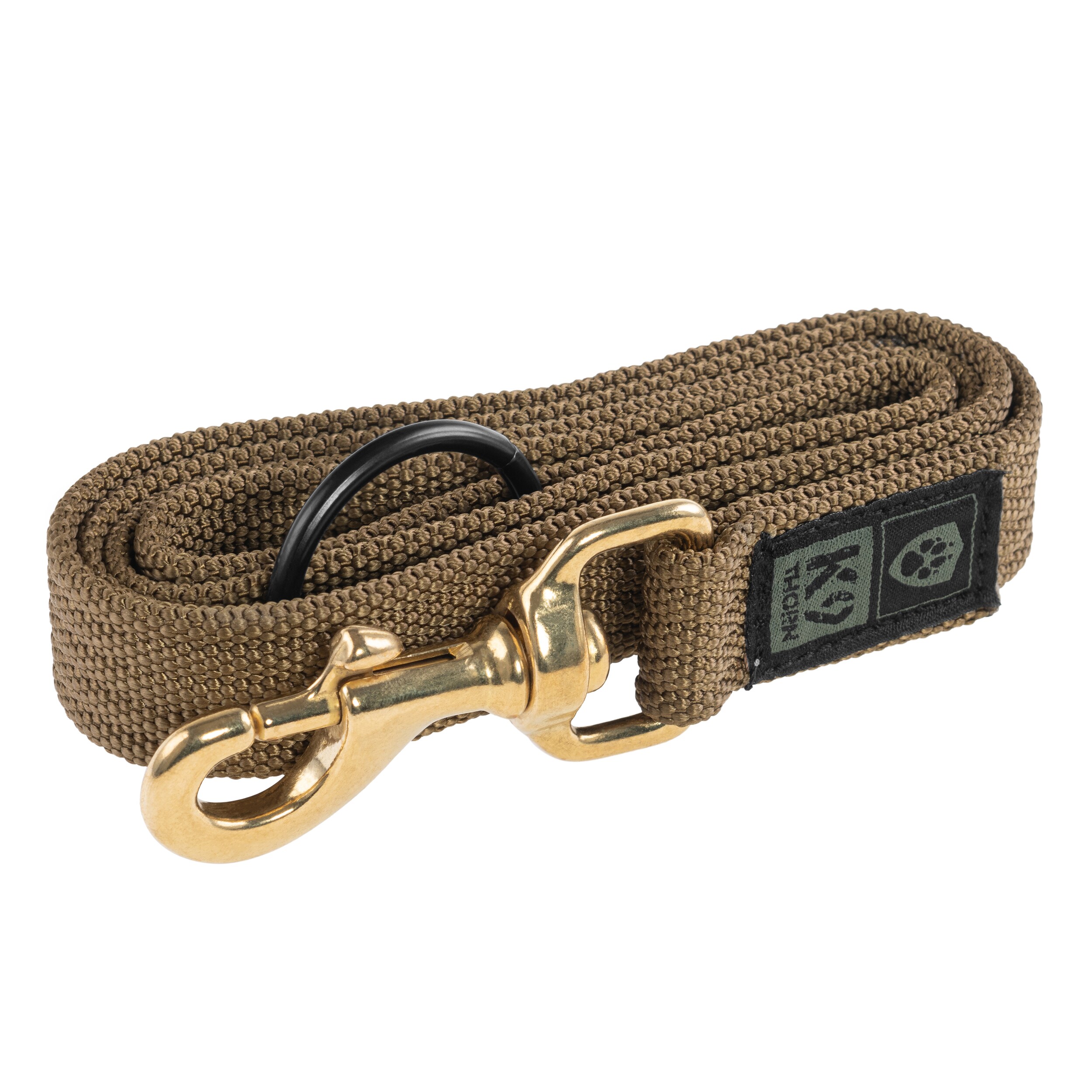 Smycz K9 Thorn z D-ringiem Coyote - 200 cm