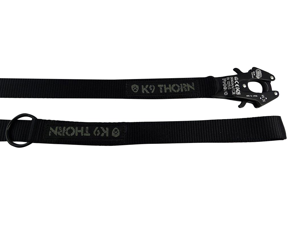 K9 Thorn Kong Frog чорний повідець - 100 см
