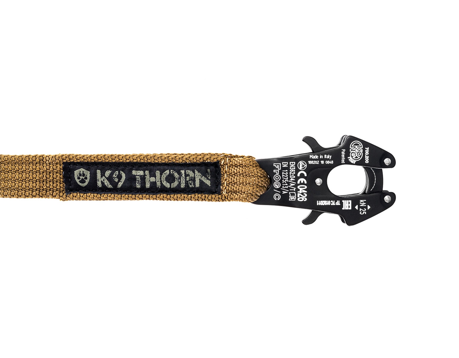 Smycz K9 Thorn Kong Frog Coyote - 100 cm