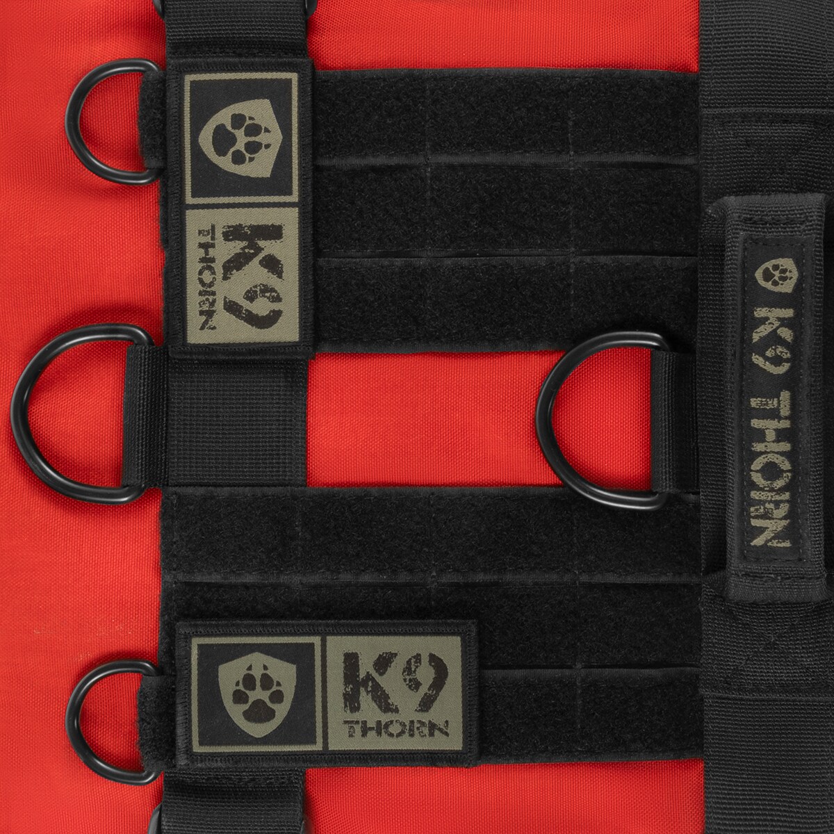 Szelki dla psa K9 Thorn Echo Red - średni pies