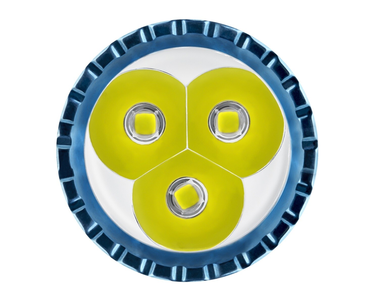 Latarka taktyczno-poszukiwawcza Olight Seeker 2 Pro Cool White - 3200 lumenów