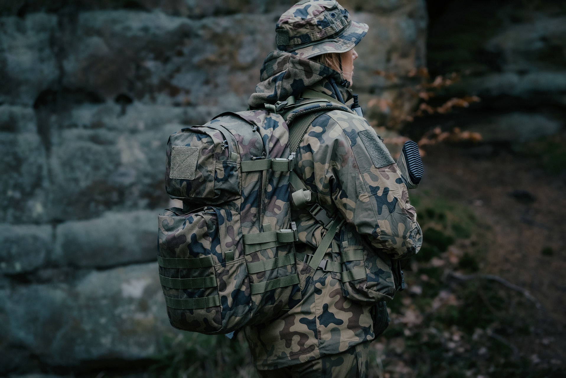 Plecak Helikon-Tex Ratel Mk2 25 l - wz.93 Pantera PL Woodland