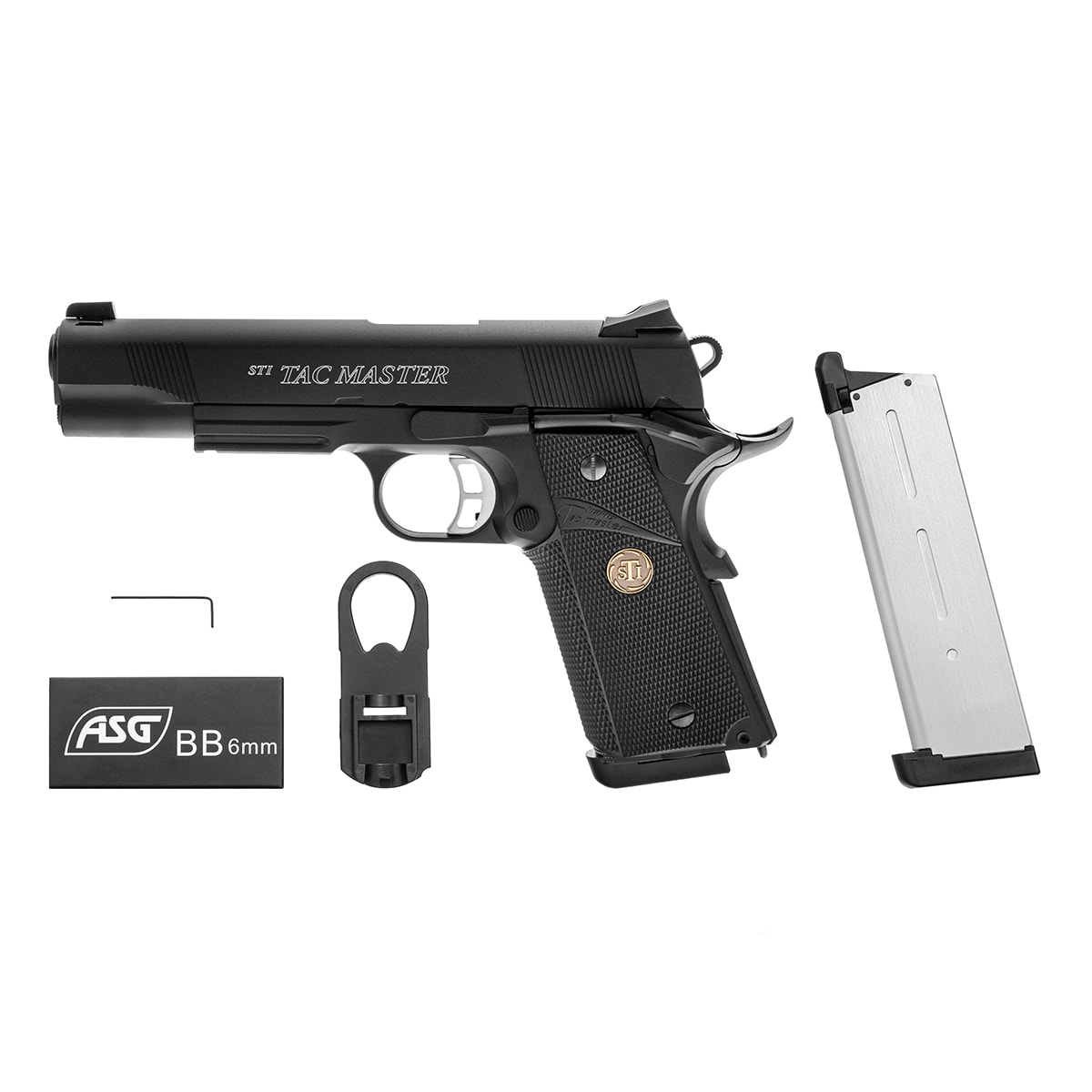 Пістолет ASG GBB STI Tac Master - Black
