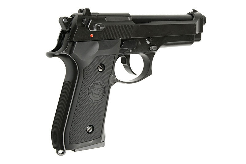 Пістолет GBB WE M92 v.2 LED Box - чорний