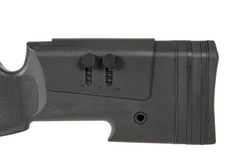 Karabin snajperski ASG Specna Arms SA-S02 CORE z lunetą i dwójnogiem - Black