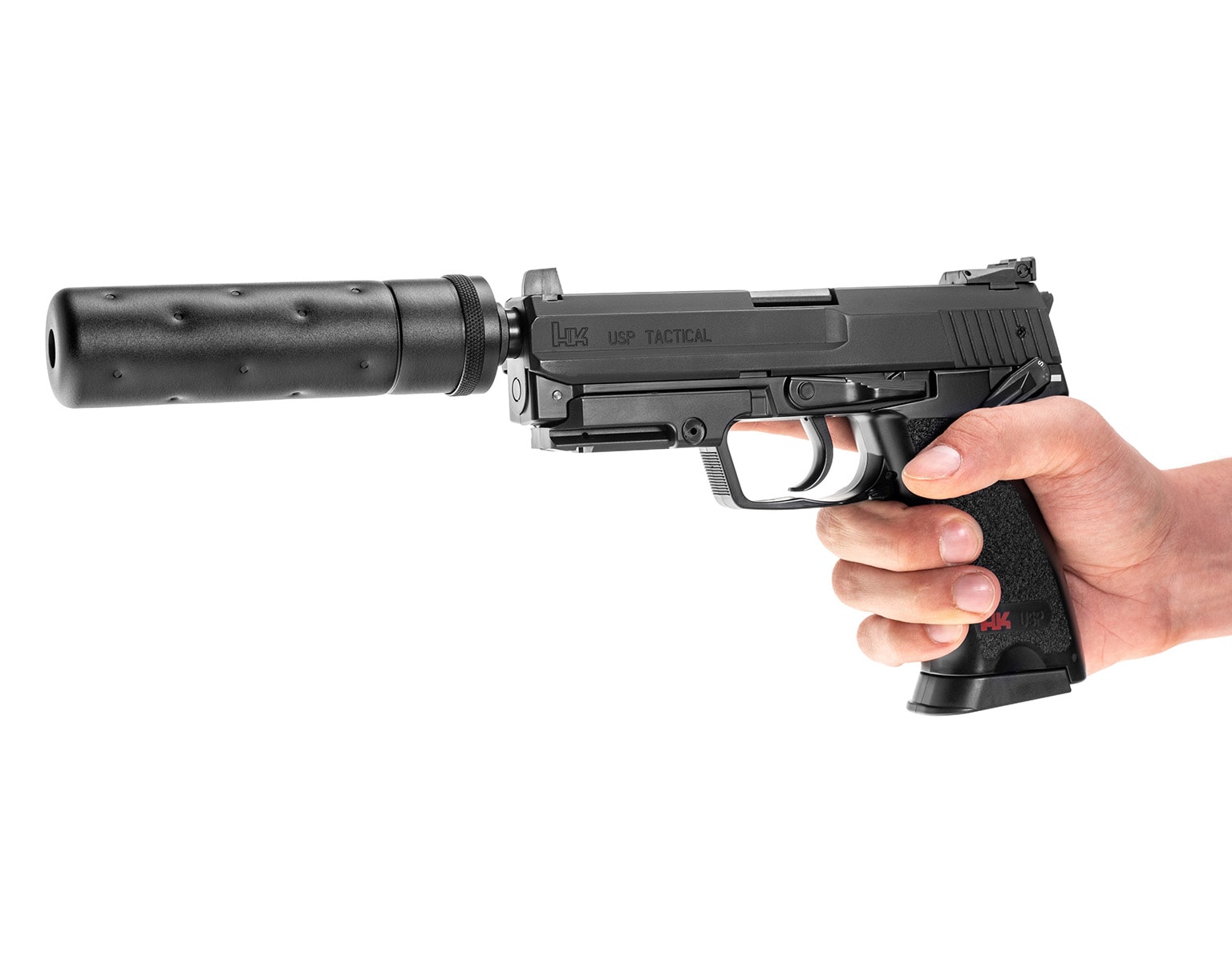 Pistolet AEG Heckler&Koch USP Tactical - czarny