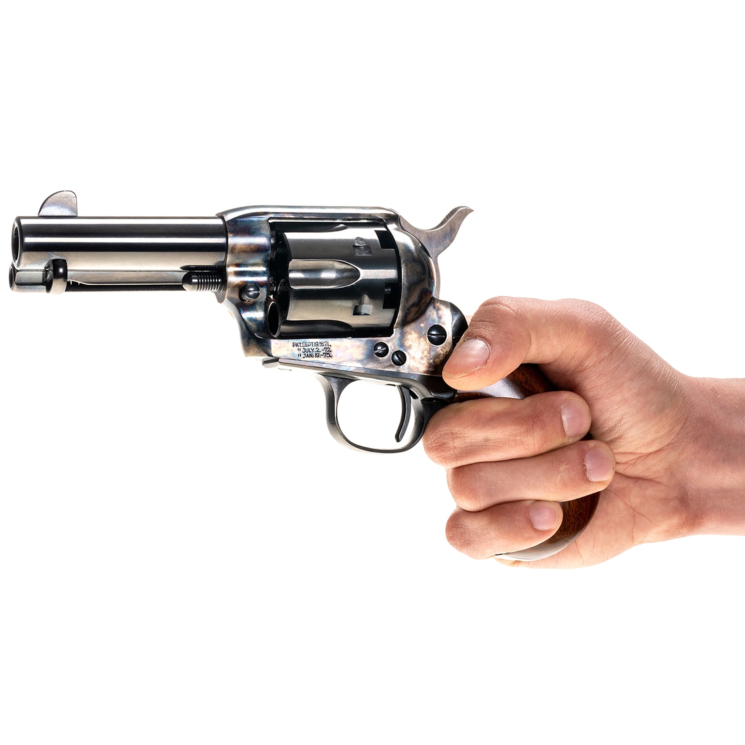 Револьвер на чорному поросі Uberti 1873 Cattleman Thunderer .44 3,5