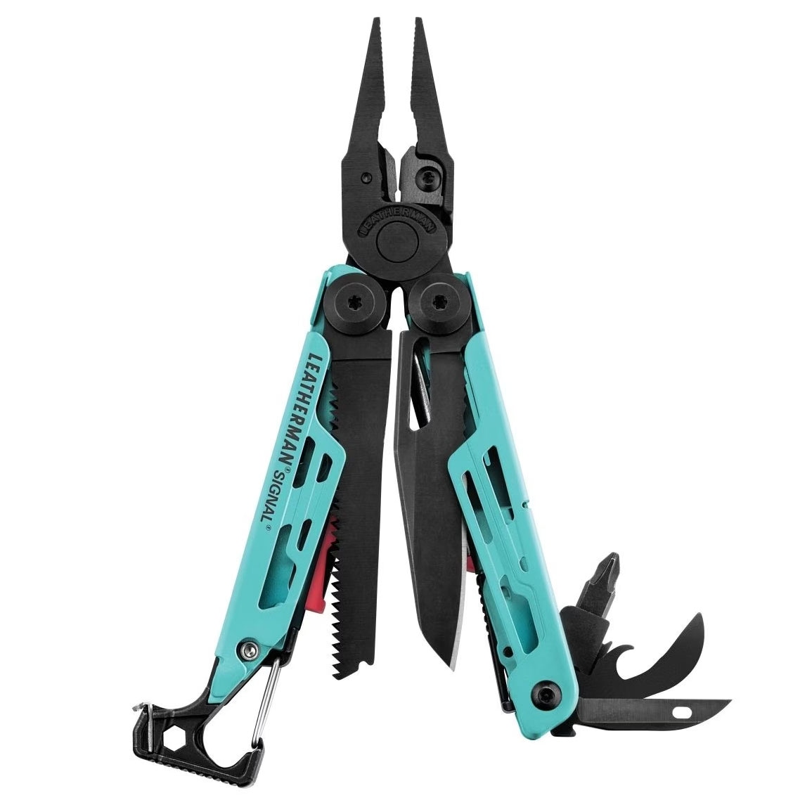 Мультитул Leatherman Signal Aqua з кобурою