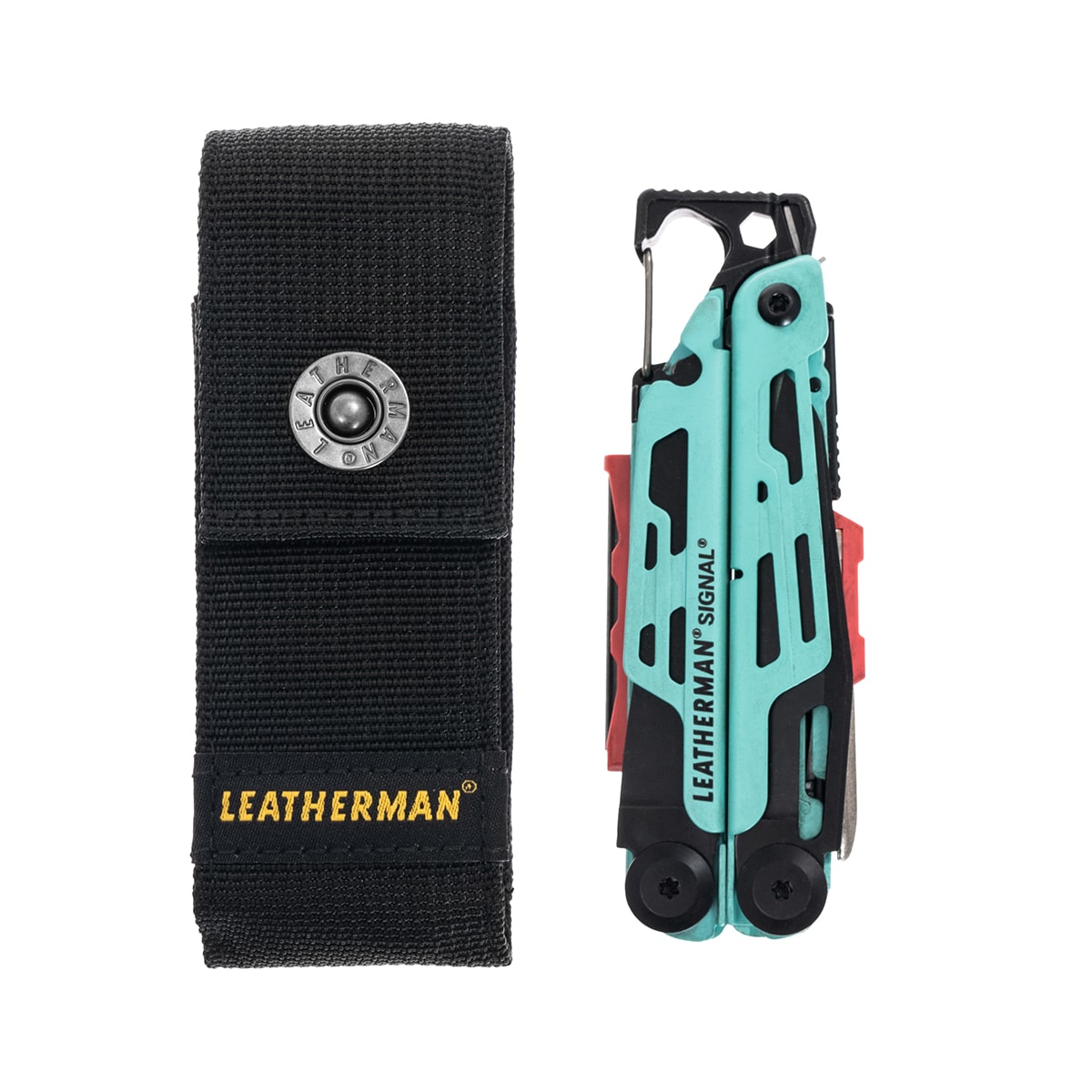 Мультитул Leatherman Signal Aqua з кобурою
