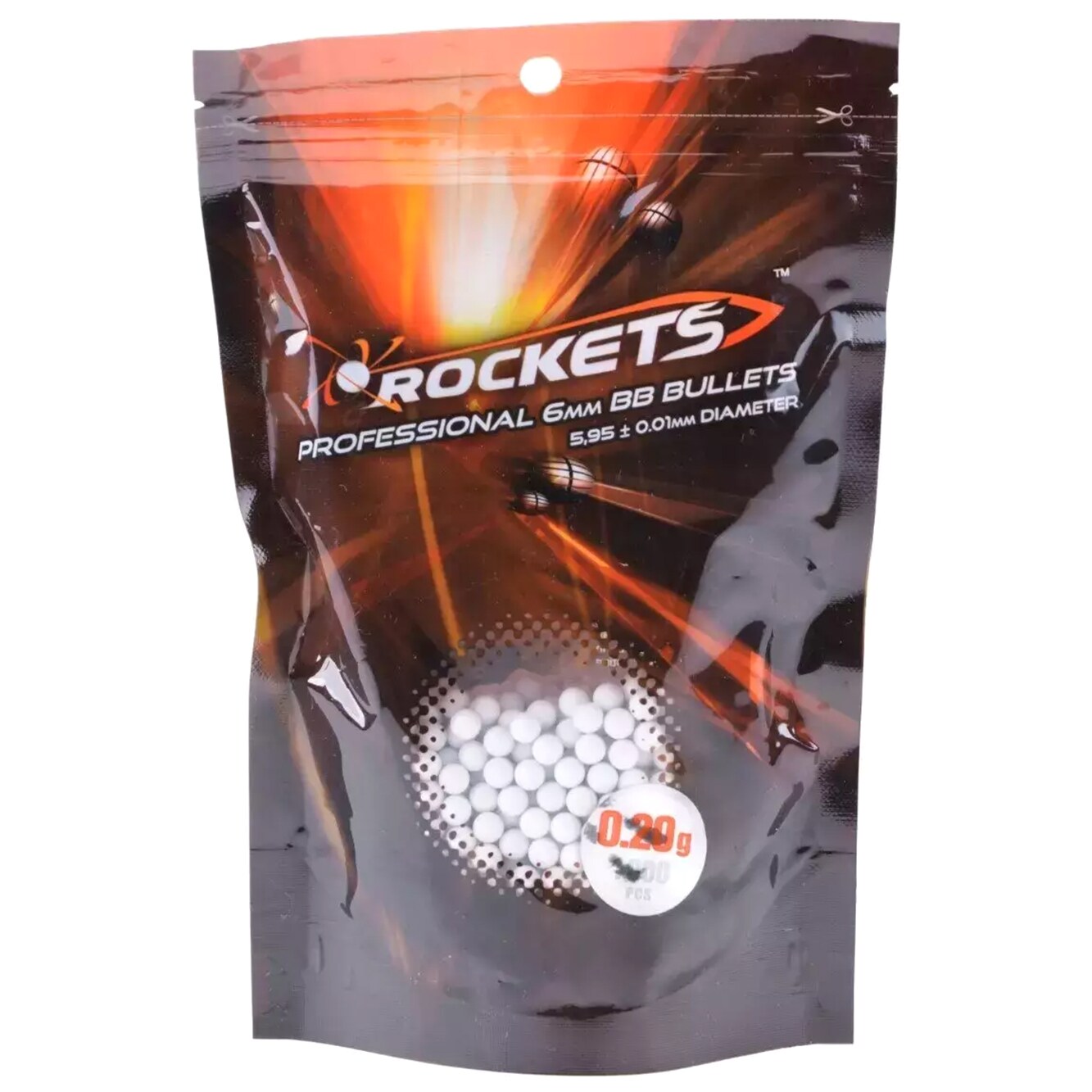 Кульки ASG Gunfire Rockets Professional 0,20 г 1000 шт.