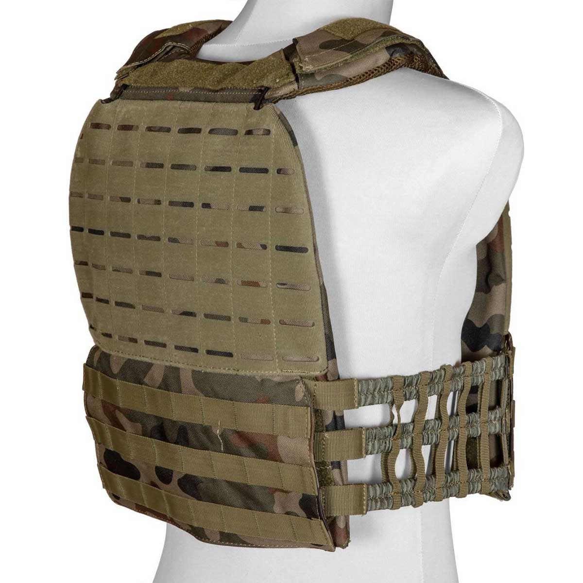 Kamizelka typu plate carrier laser cut - wz.93 Pantera PL Woodland