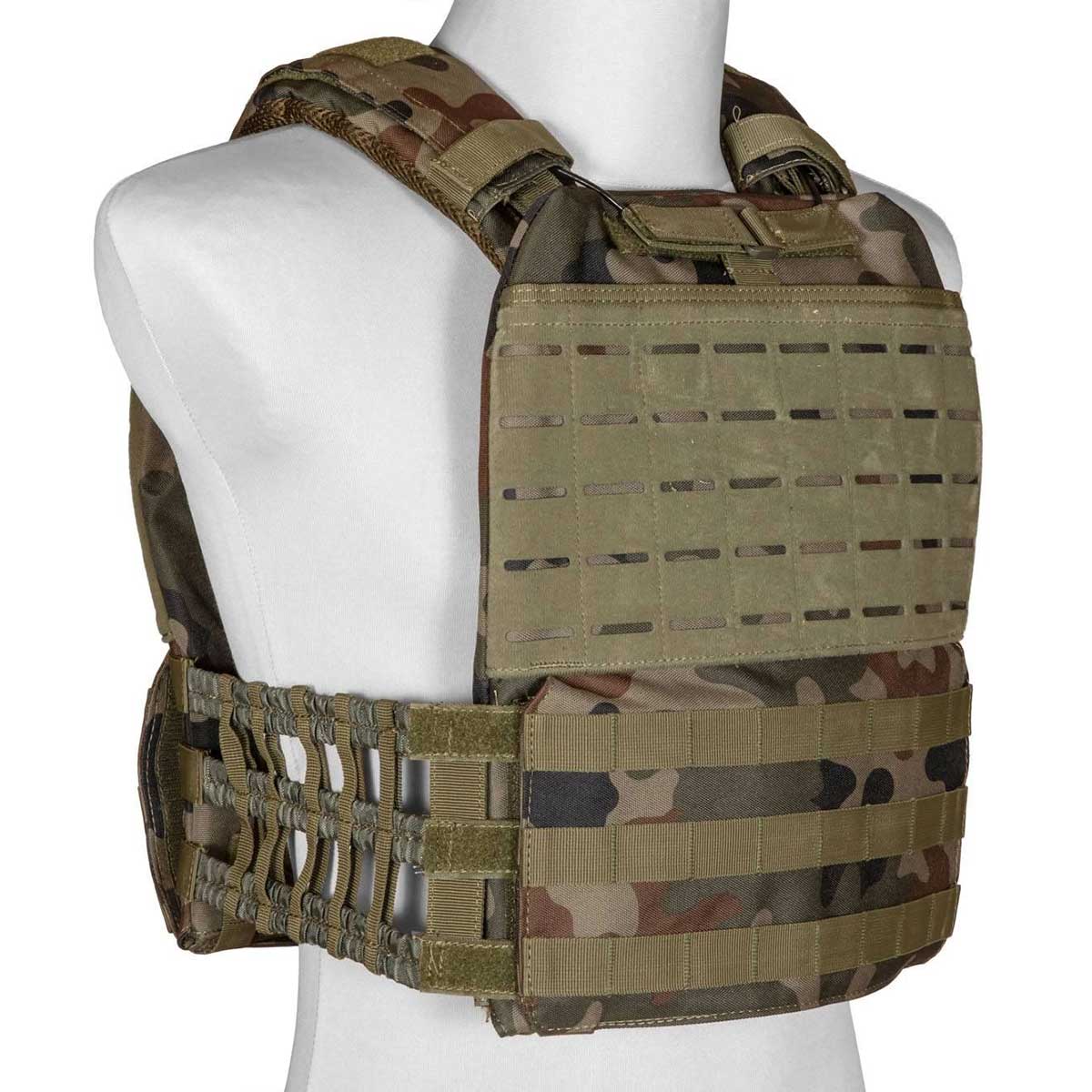 Kamizelka typu plate carrier laser cut - wz.93 Pantera PL Woodland