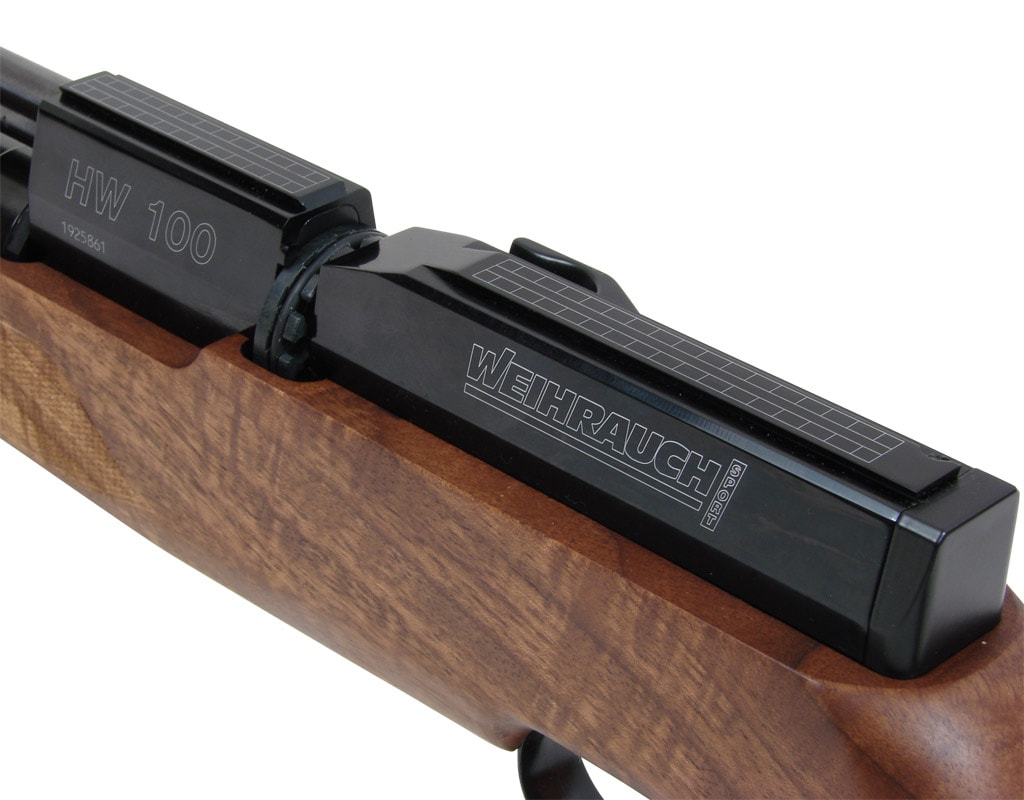 Пневматична гвинтівка Weihrauch HW 100S Walnut 4,5 мм
