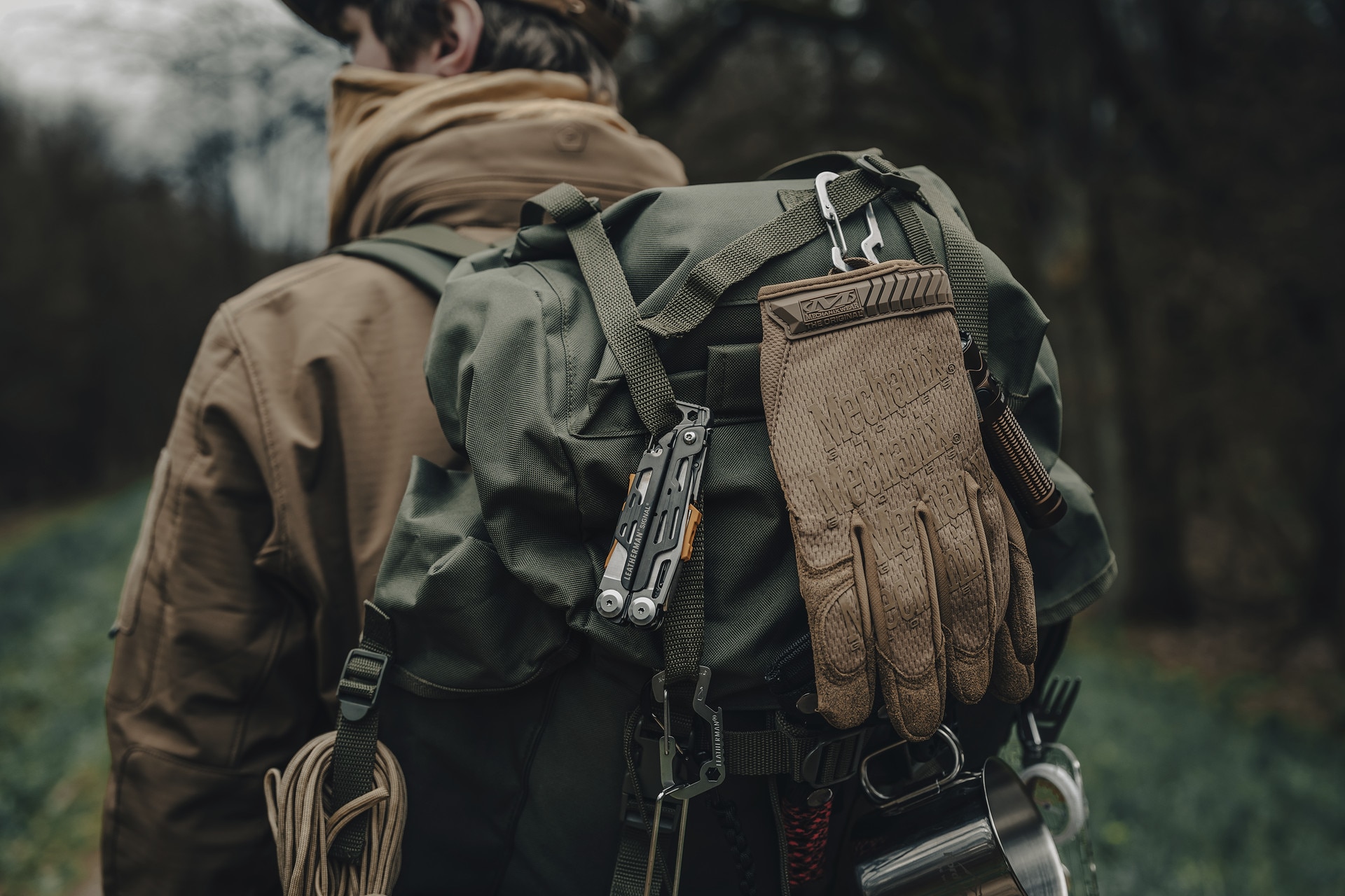 Karabińczyk Leatherman z otwieraczem do butelek