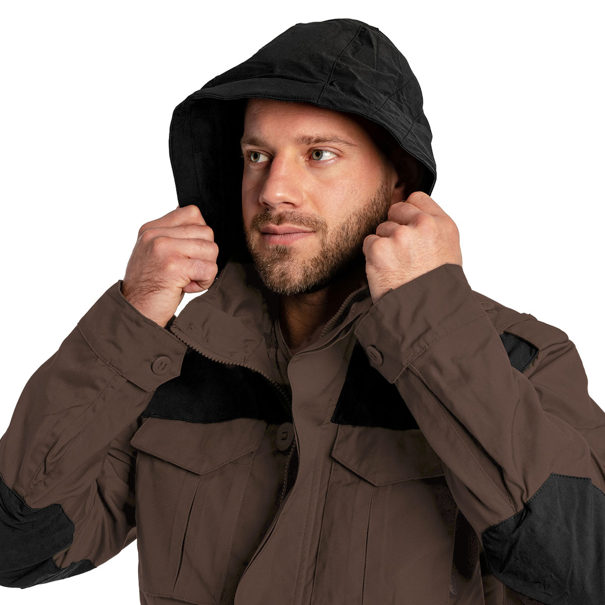 Kurtka Helikon-Tex M65 Covert - Earth Brown/Black