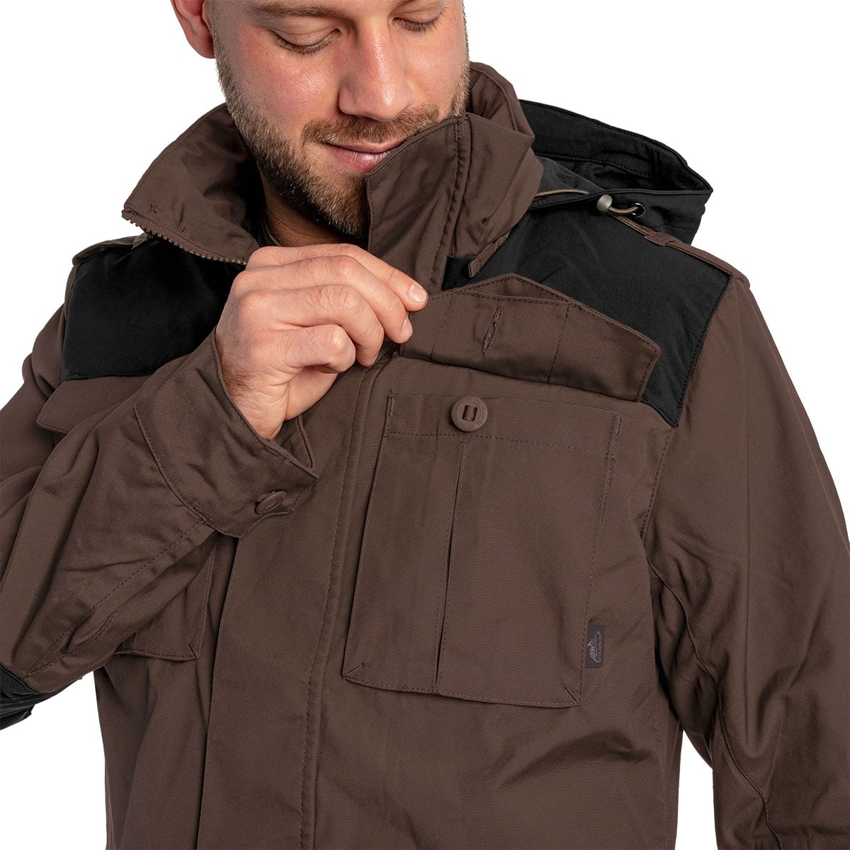 Kurtka Helikon-Tex M65 Covert - Earth Brown/Black