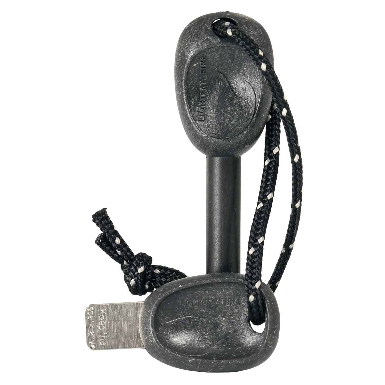 Krzesiwo Light My Fire Firesteel 2.0 Bio Army z gwizdkiem - Black