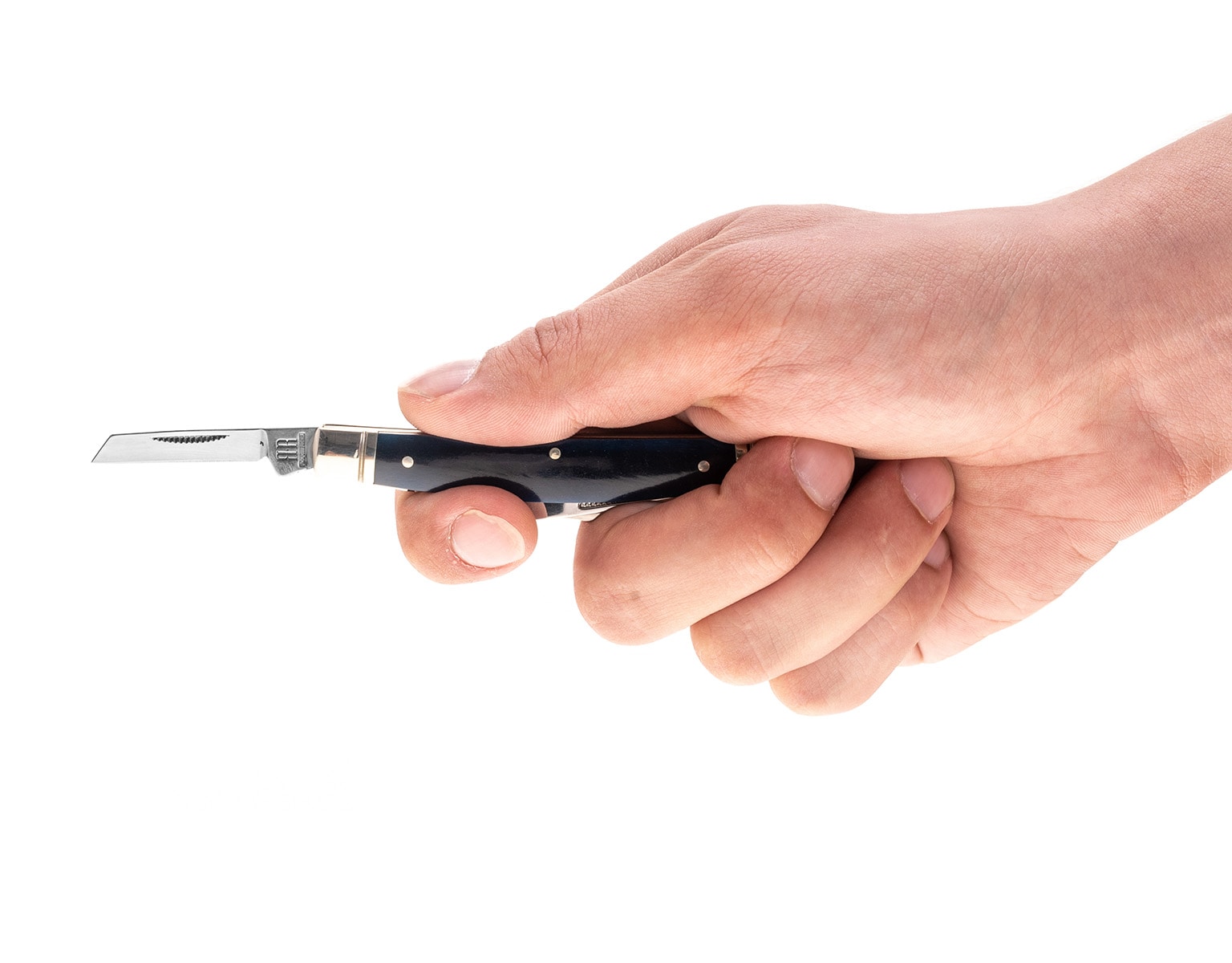 Scyzoryk Rough Rider Blue Smooth Bone Whittler 440